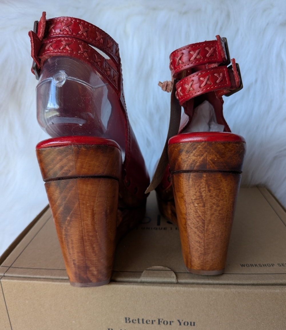 Bed Stu NWT/Box Imelda Platform Sandals 7 - Picture 9 of 16